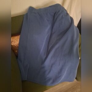 Nwt A New Day Gray Blue Elastic Waistband Skirt 2x